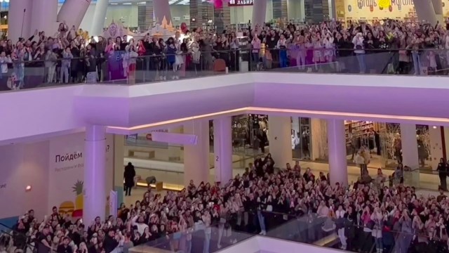 "This mall does a giant ... drop every Valentine's season."