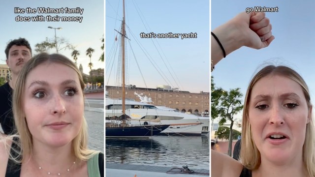 "This ... is a superyacht aka a mini cruise ship."