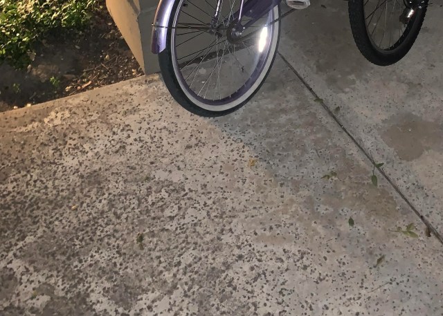 At the very least, it seems like fellow bike owners are as disturbed by this development as this homeowner.