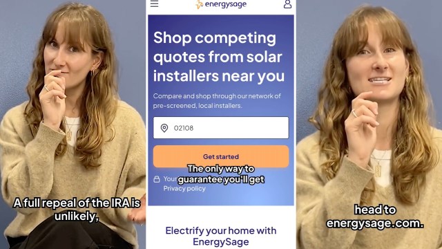 The timing is perfect for solar installation.