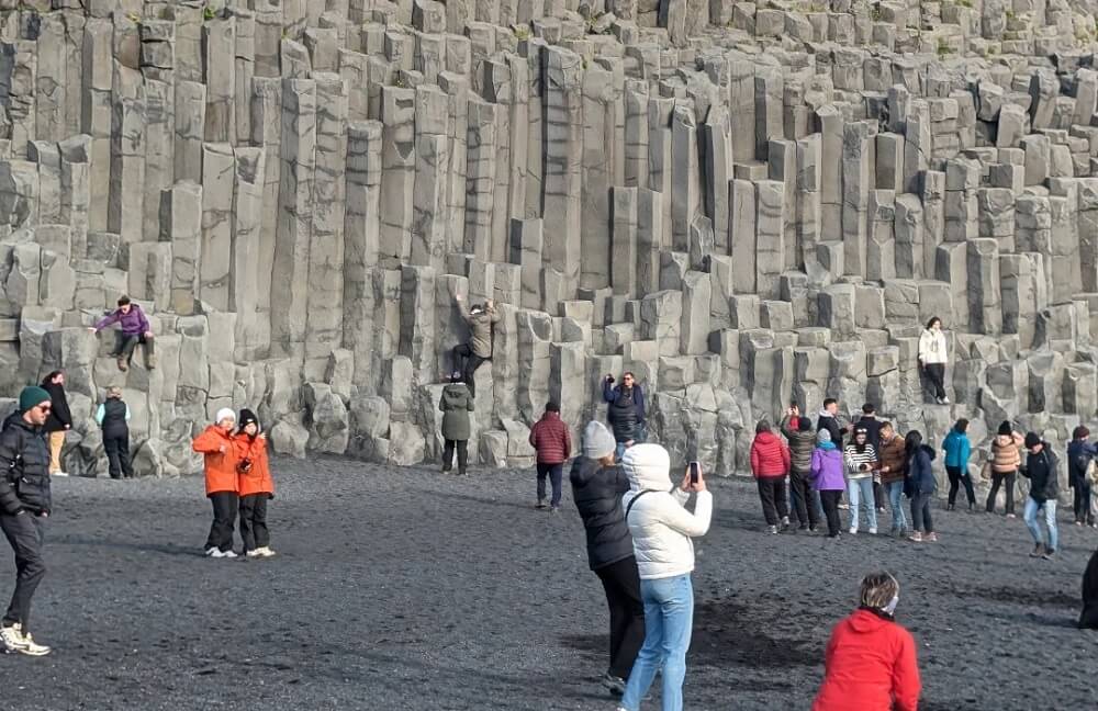 "Can we as humans admire nature without literally trampling all over it?"