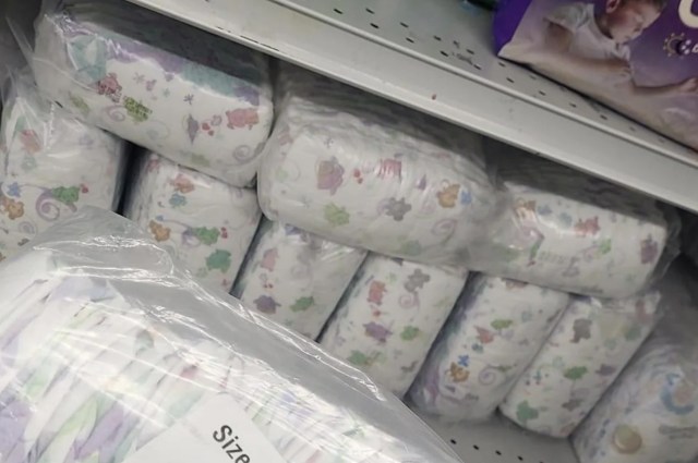 "Sad these could and should be going to those in need."