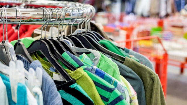 An Oxfam spokesperson said the charity often receives donations with price tags still attached.