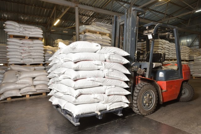 Numerous news agencies have reported the delay puts the mostly American-grown food at spoilage risk