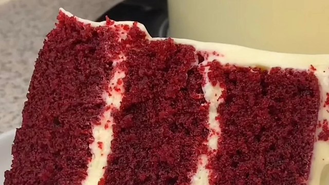 "I definitely thought it was just chocolate cake with red dye."