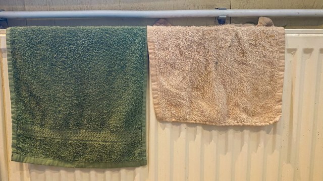 "Buying new towels twice a year is incredibly wasteful."