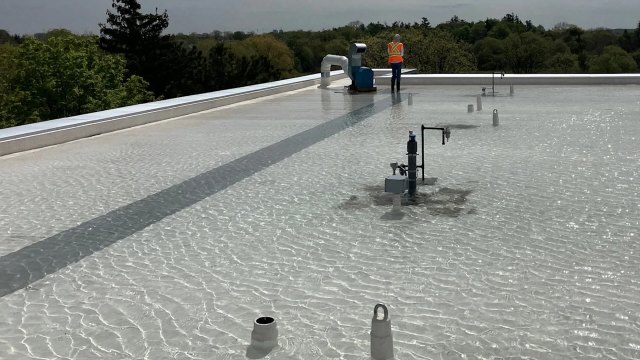 This system uses sensors and automated controls to track the weather.