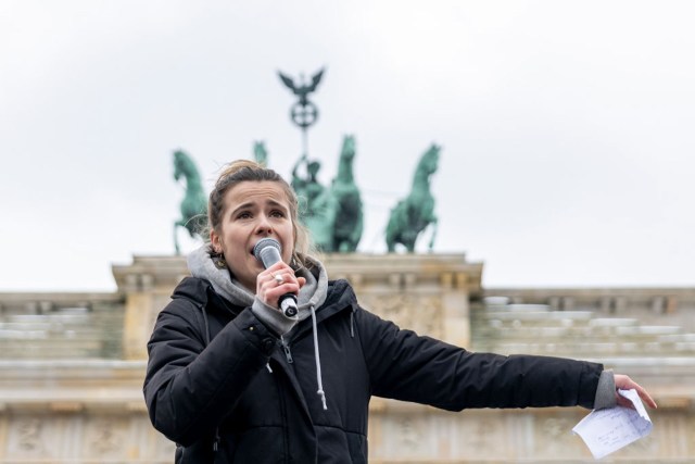 "We will not solve the climate crisis inside our comfort zone."