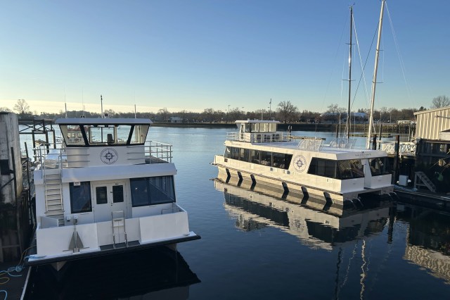 The boats were named after two famous locals.