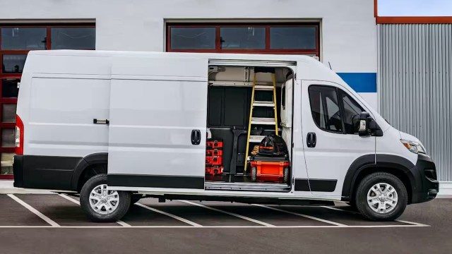 There is a standard 12-foot cargo length, with the option for an extended 13-foot length.