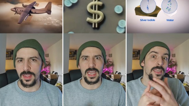 "You can't create rain out of thin air per se and get 6 inches of water."