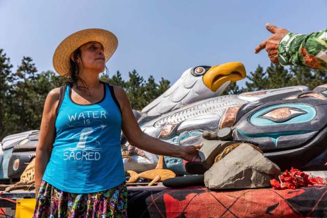 "If we build a society based on honoring the Earth, we build a society which is sustainable."