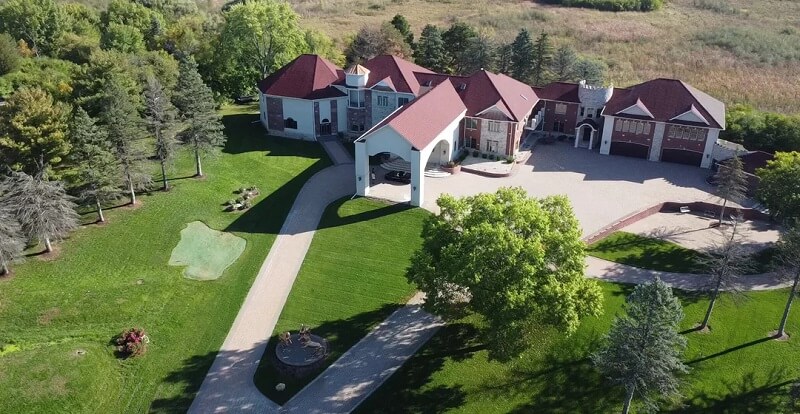 "I've seen nicer two-sided fireplaces in a $200k house."
