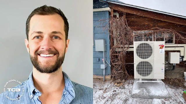 "We now do 100 heat pumps a month, and we'll be doing 100 heat pumps a week at the end of the year."