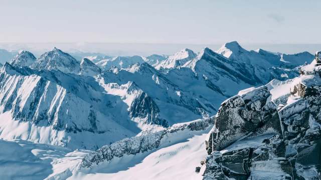 A team of mountaineers and scientists collected snow samples from some of the highest peaks in the Alps.