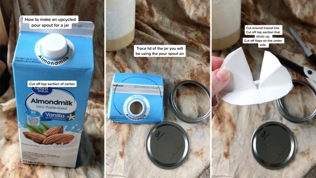 These containers are especially handy at stores.