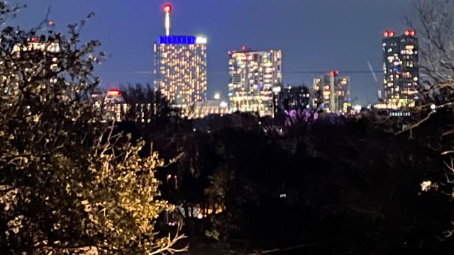 "As if the light pollution wasn't bad enough."