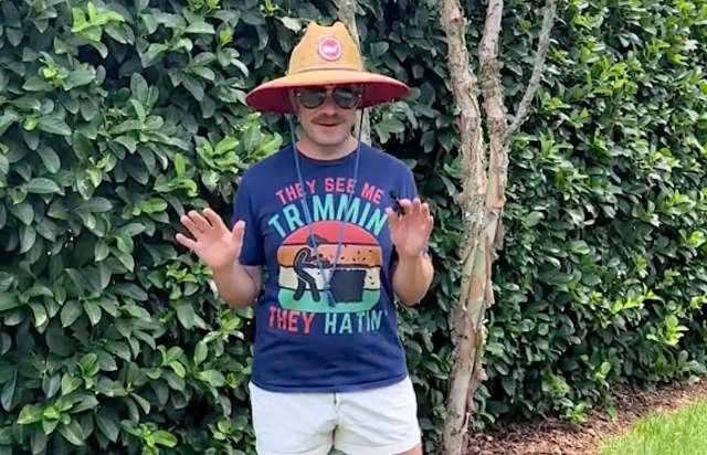 "Beats a fence any day."