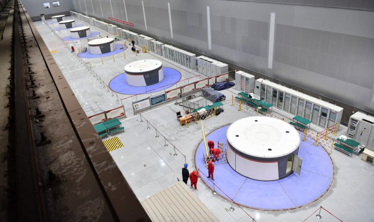 The station took more than 11 years and $2.6 billion to build.