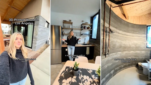 "They’ve staged it as if a student could live in it."