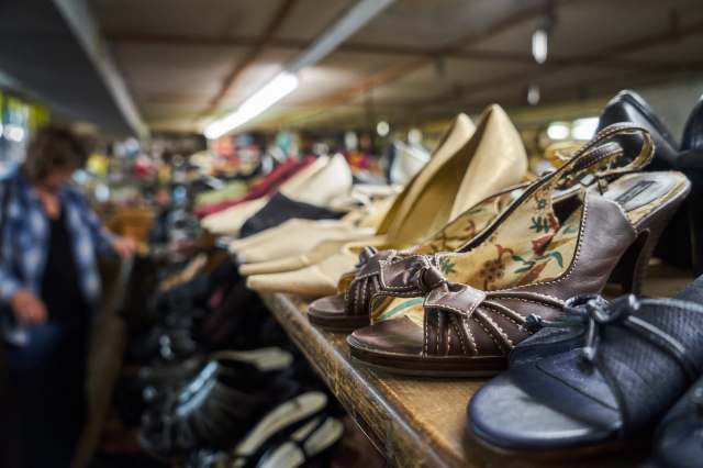 “Walk a mile in these Louboutins.”