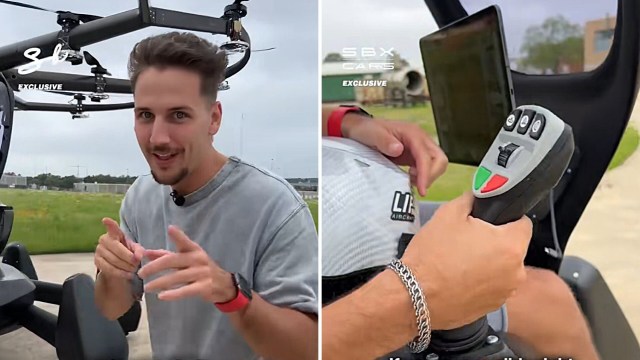 The flight process is simple and backed by a triply redundant autopilot system.