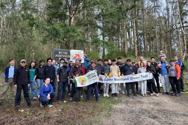 Volunteers were excited about the event.