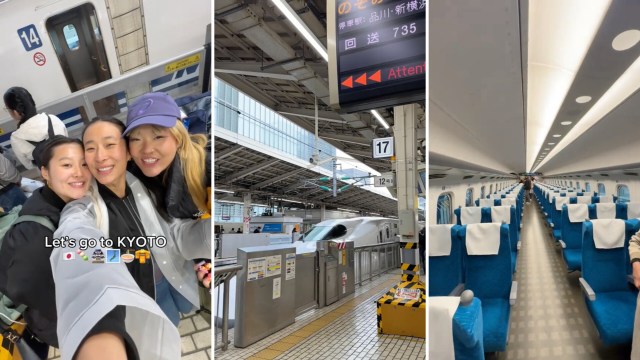 When they stepped on board, they immediately noticed what sets this train apart.