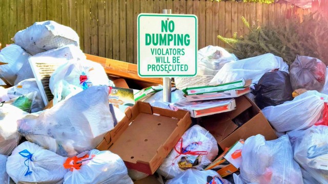Unfortunately, illegal trash dumping is more common than some realize.