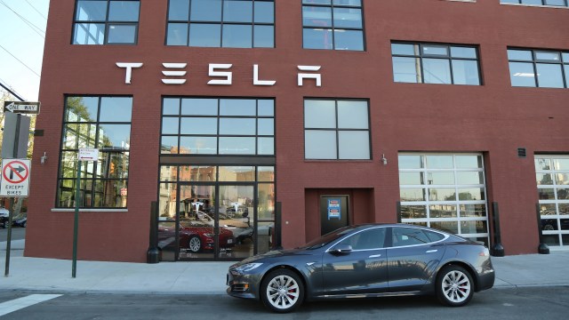 The road may be getting bumpier for Tesla in the Empire State.