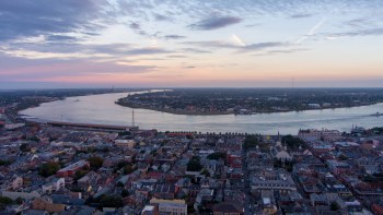 New Orleans was already vulnerable to flooding and storm surges.