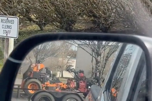 "Landscape fabric is just a waste of money."