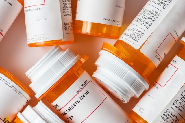"I knew I hoarded old pill bottles for a reason."