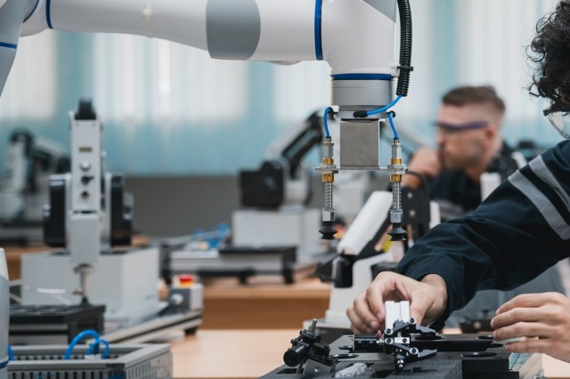 Given the average energy use for an industrial robot, the savings could add up.