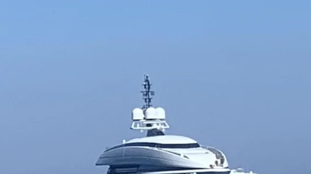 Superyachts like this also have an ugly impact on the environment.
