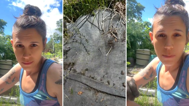 "Doesn’t stop weeds."