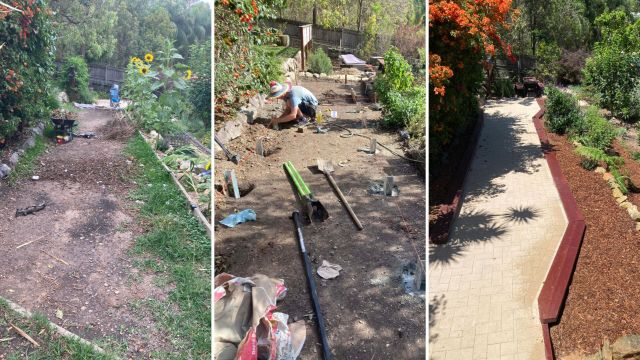 "Many afternoons spent out there in a chair, staring at the dirt."