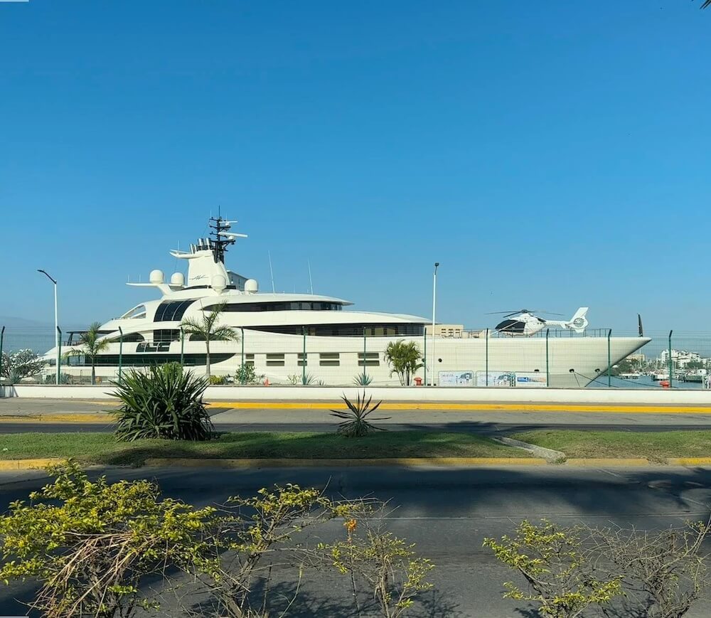 "Why do you need multiple yachts in which to land a helicopter?"