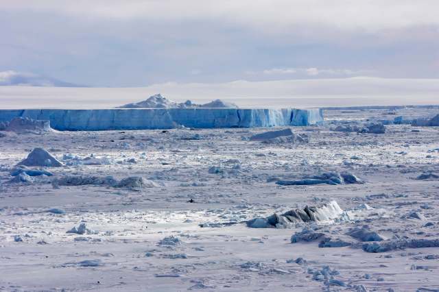 The ice sheet holds 90% of the freshwater on the planet.
