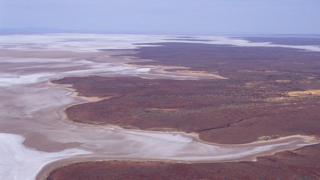 "Experiencing Kati Thanda Lake-Eyre with a large amount of water is a unique event."