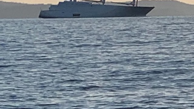 "This has got to be the most photographed sailing yacht ever."