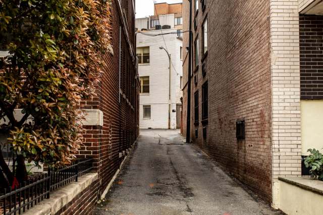 This isn't your average alley home.