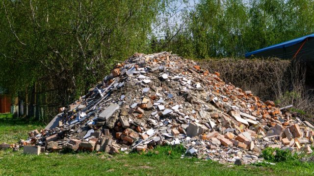 Besides being a public hazard and an eyesore, construction waste poses significant environmental risks.