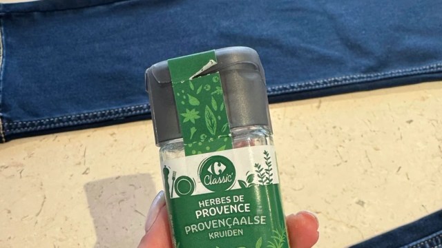 "Now I can put them in the jar while sewing ... and to get one or a few out I just give the jar a little shake."