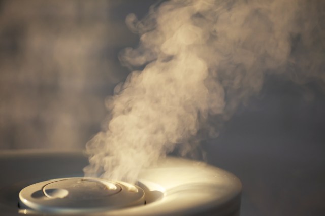"If the water used to fill the humidifier contains these metals, they can become airborne and be inhaled."
