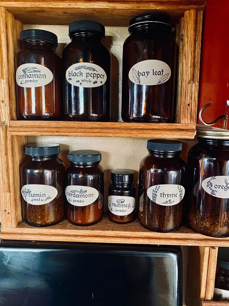 "Love jars and reusing jars."