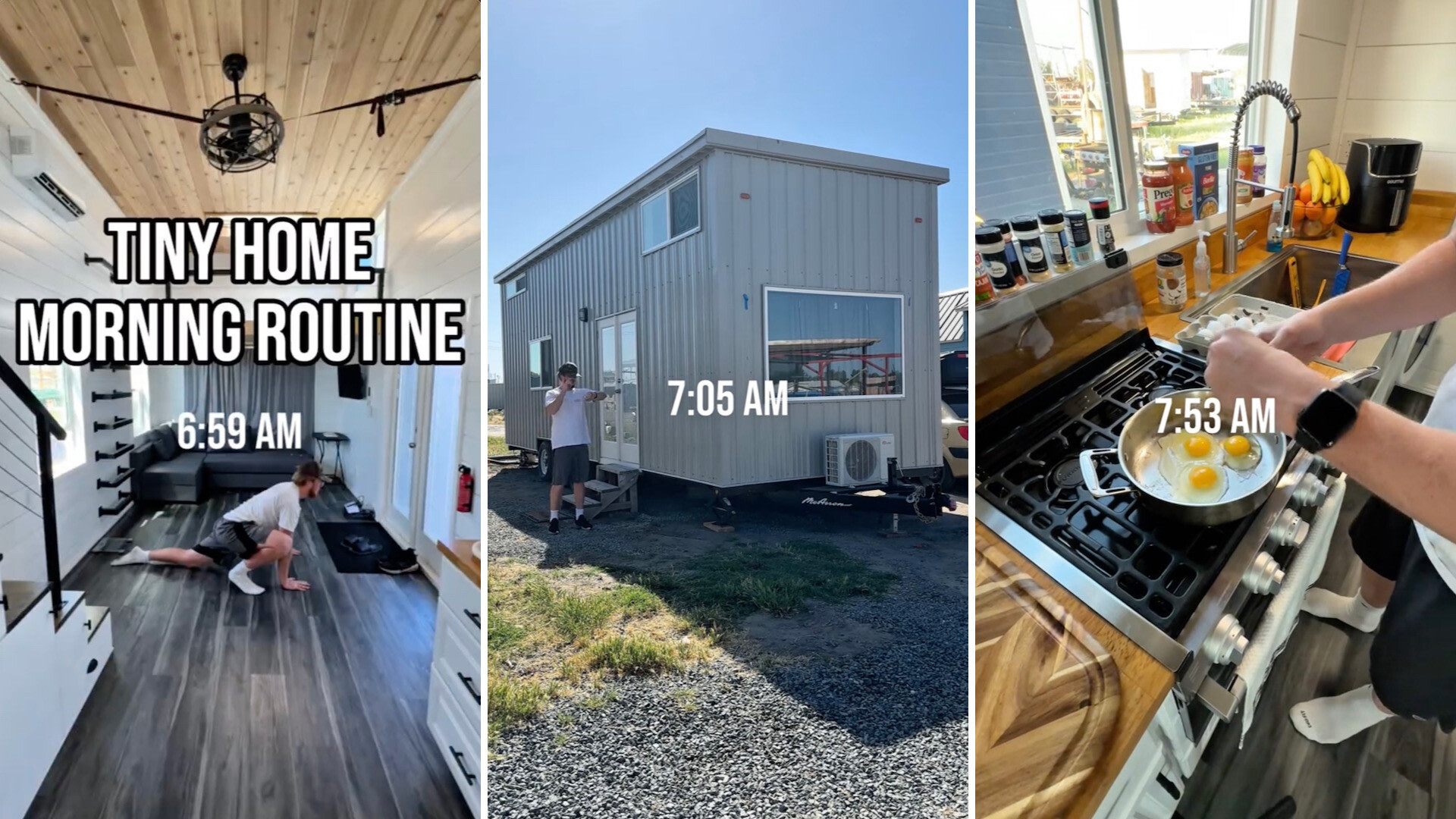 Tenant sparks envy with video of morning routine in tiny home with incredibly low rent: 'I want this lifestyle'