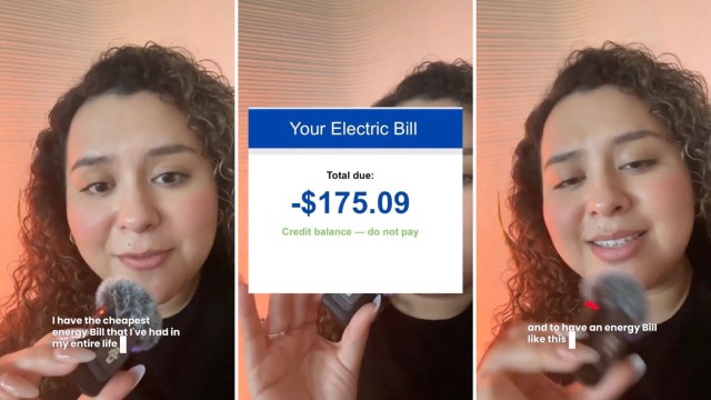 "When I lived in an apartment, it was not like this."