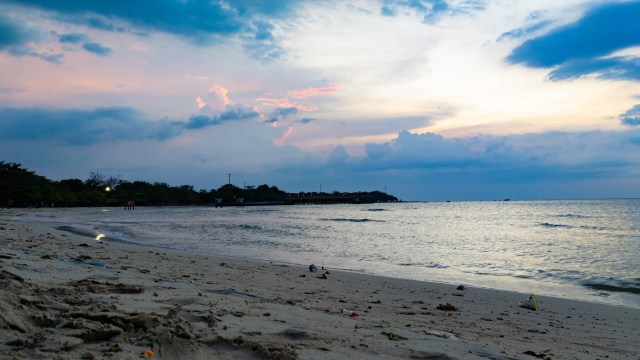 "As far as the eye could see."