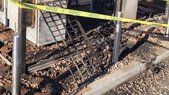 "Hopefully a camera at a neighboring business caught this."